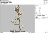 The Bavovna Embroidery File 5 Sizes