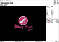 Ladiestext 0806 Embroidery File 6 sizes