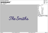 Smithstext Embroidery File 6 sizes
