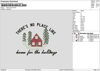 Placetext 0107 Embroidery File 6 sizes