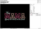 This MAMA Embroidery Files