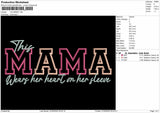 This MAMA Embroidery Files