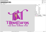 Tiltsn Embroidery File 6 sizes