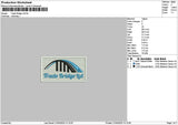 Tradetext Embroidery File 6 sizes