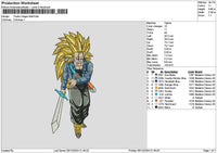 Dragontrunks 0512 Embroidery File 6 sizes