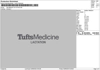 Tuftstext 0206 Embroidery File 6 sizes