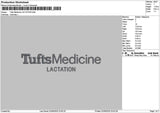 Tuftstext 0206 Embroidery File 6 sizes
