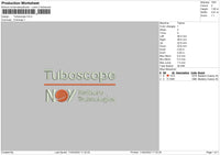 Turboscope Embroidery File 6 sizes