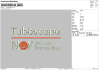 Turboscope Embroidery File 6 sizes