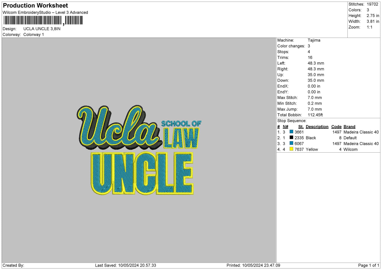 Aunt uncle Text Embroidery 2 Files