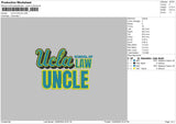 Auntuncle Text Embroidery 2 Files