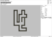 Uc V1 Fill And Outline Embroidery File 6 sizes