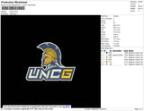 Uncg Embroidery File 5 size