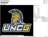 Uncg Embroidery File 5 size