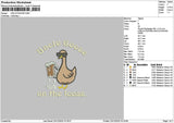 Ducktext 2312a Embroidery File 6 sizes