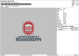Univtext 0105 Embroidery File 6 sizes