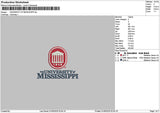 Univtext 0105 Embroidery File 6 sizes