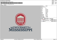 Univtext 0105 Embroidery File 6 sizes