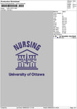 Unsatext Embroidery File 6 sizes