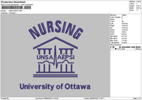 Unsatext Embroidery File 6 sizes