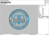 Uohsacircle Embroidery File 6 sizes