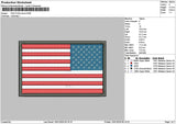 Flag1501 Embroidery File 6 sizes