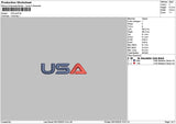 Usatext Puff Embroidery File 6 sizes