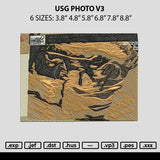 Usg Photo V3 Embroidery File 6 sizes