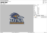 Utsa Embroidery File 6 sizes