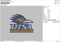 Utsa Embroidery File 6 sizes