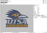 Utsa Embroidery File 6 sizes