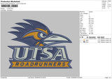 Utsa Embroidery File 6 sizes