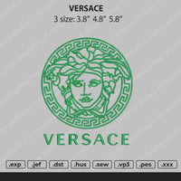 Vers4ce Embroidery File 3 size