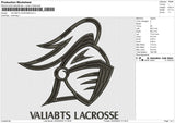 Valiabt Lacrosse Embroidery File 4 size