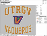 Vaqueros Embroidery File 9 Size