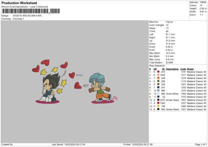 Vegetabulma02 Embroidery File 6 sizes