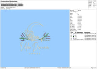 Vela Devina Embroidery File 4 size