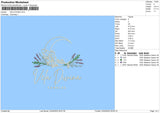 Vela Devina Embroidery File 4 size