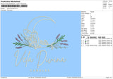 Vela Devina Embroidery File 4 size