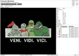 Veni VV Embroidery File 6 sizes