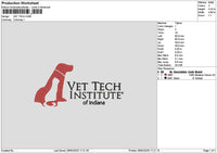 Techtext 02 Embroidery File 6 sizes