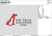 Techtext 02 Embroidery File 6 sizes