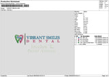 Smilestext Embroidery File 6 sizes
