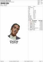 VSVP Embroidery File 4 size