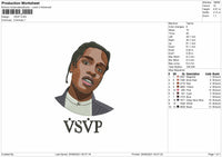 VSVP Embroidery File 4 size