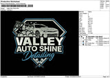 Valleytext Embroidery File 6 sizes
