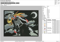 Vasto Lorde Ichigo Embroidery File 4 size