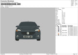 Car 0710 Embroidery File 6 sizes