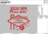 Vegastext Embroidery File 6 sizes