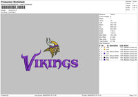 Viking Embroidery File  sizes